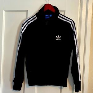 Adidas track jacket, zip up, boys size M